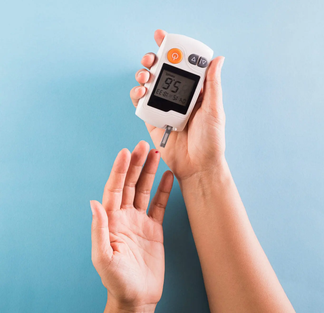 Diabetic measures level glucose blood diabetes day scaled